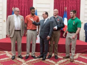 The three Americans and one Brit who tackled the train shooter