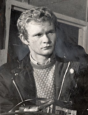 Martin McGuinness in June 1972 when he was leader of the Provis